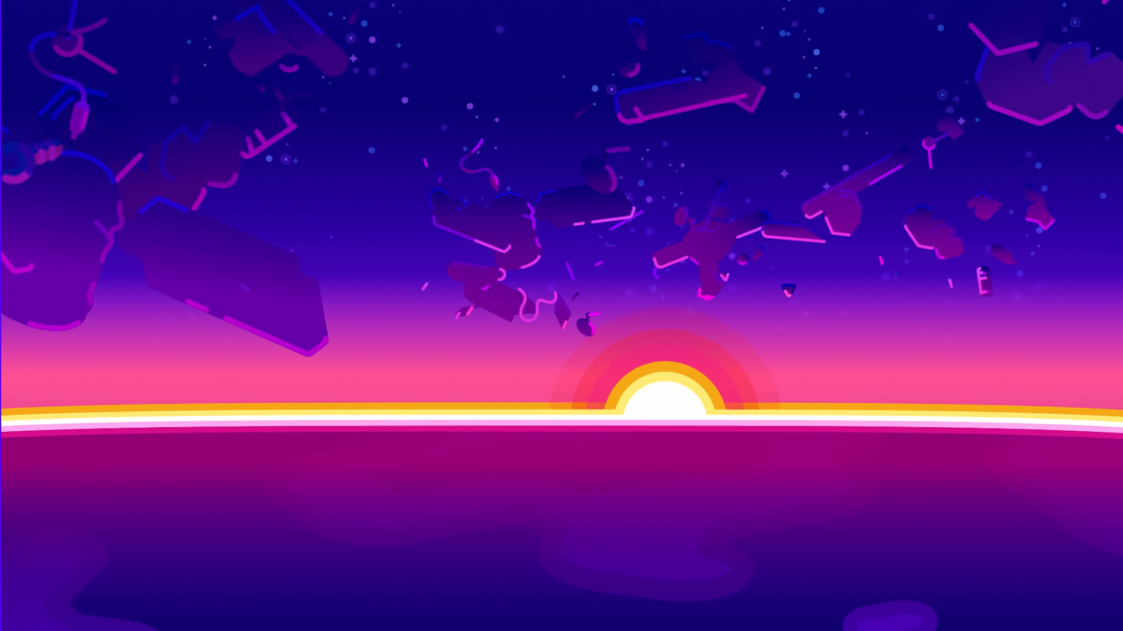 Wallpaper Kurzgesagt In a Nutshell, science, Flatdesign 1920x1080