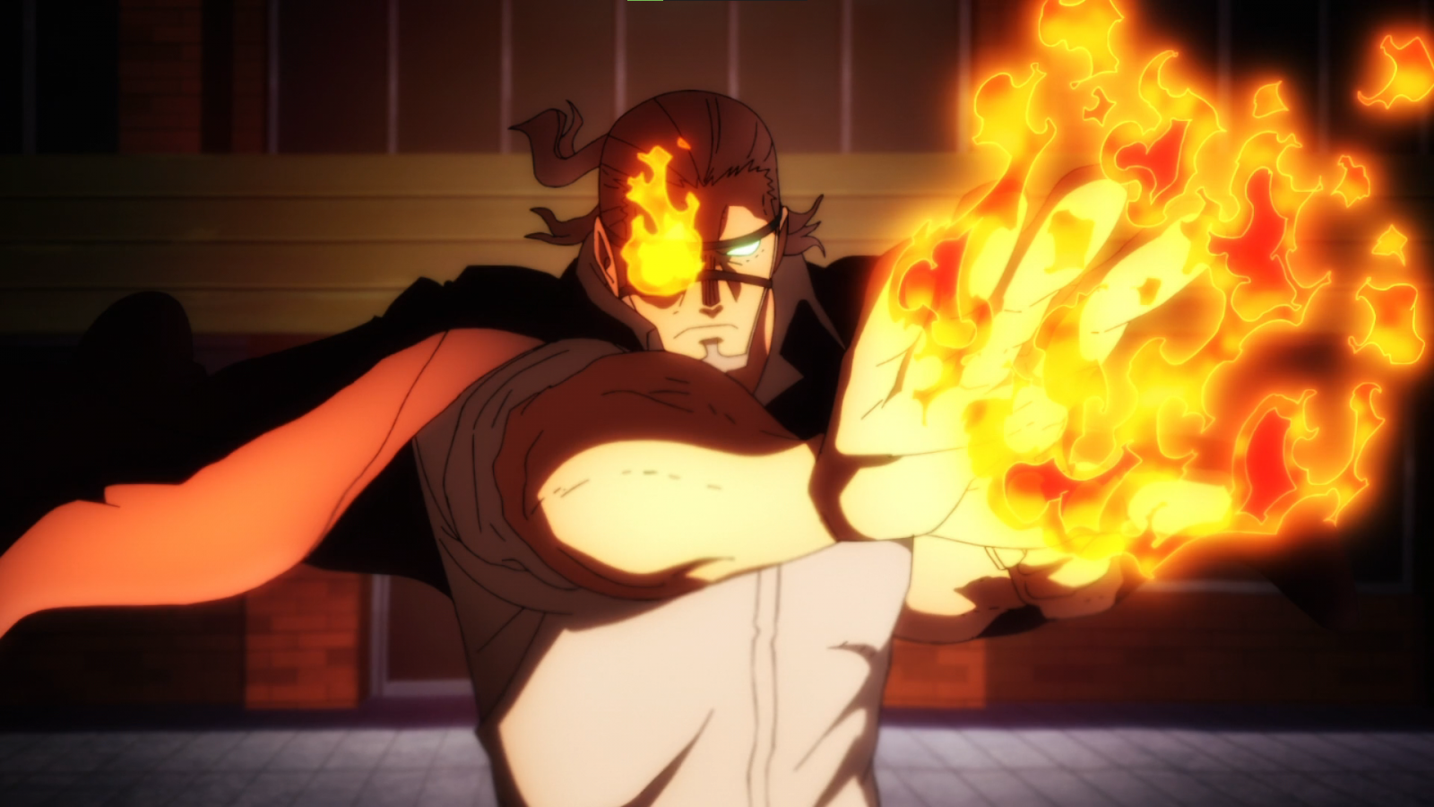 Wallpaper anime boys, Fire and Ice, Enen no Shouboutai, Shinra Devil