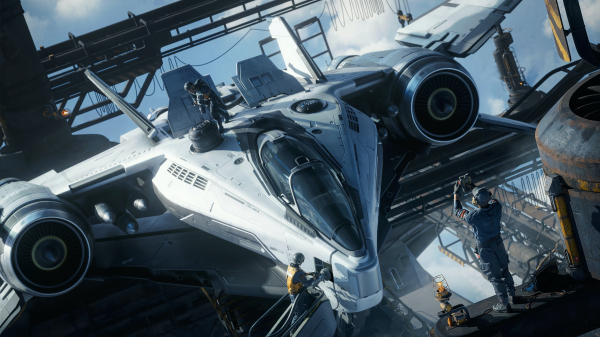 digital art,artwork,illustration,CGI,futuristic,spaceship
