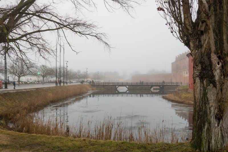 eau, réflexion, hiver, Matin, Lac, brouillard eau, réflexion, hiver, Matin, Lac, brouillard