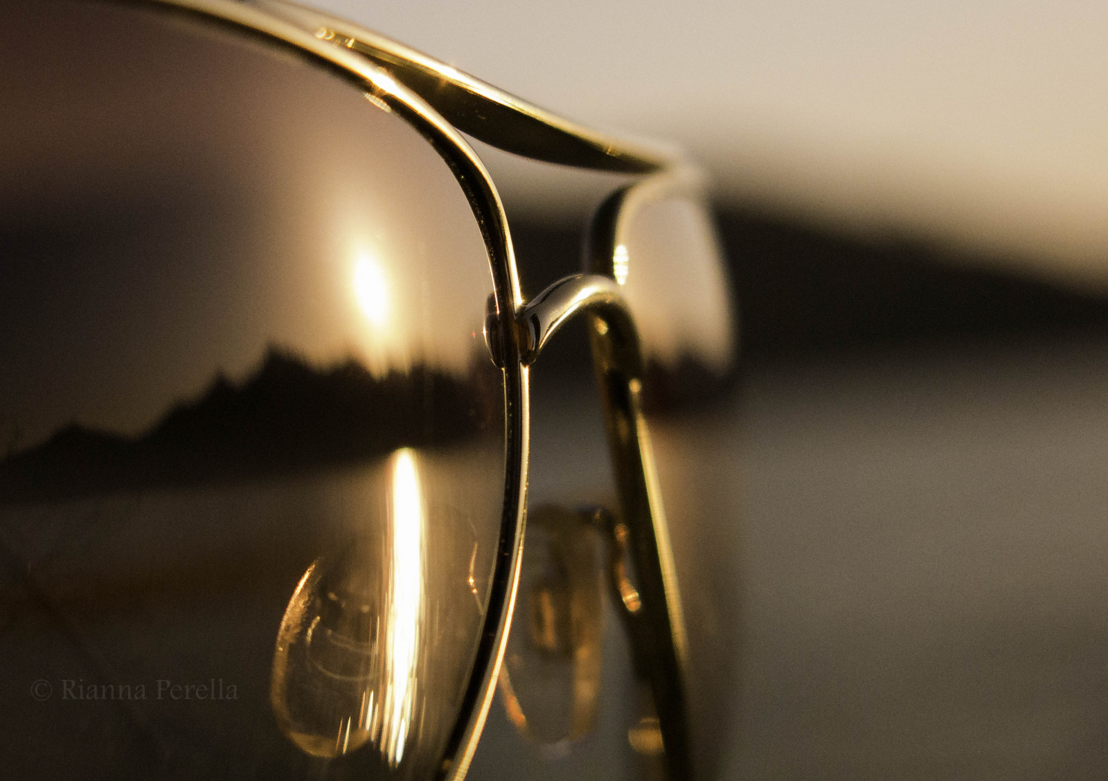 západ slunce, hora, makro, odraz, detailní, Kánon, brýle, andalucia, scenérie, Almog, Casasola, canong15, riannapk