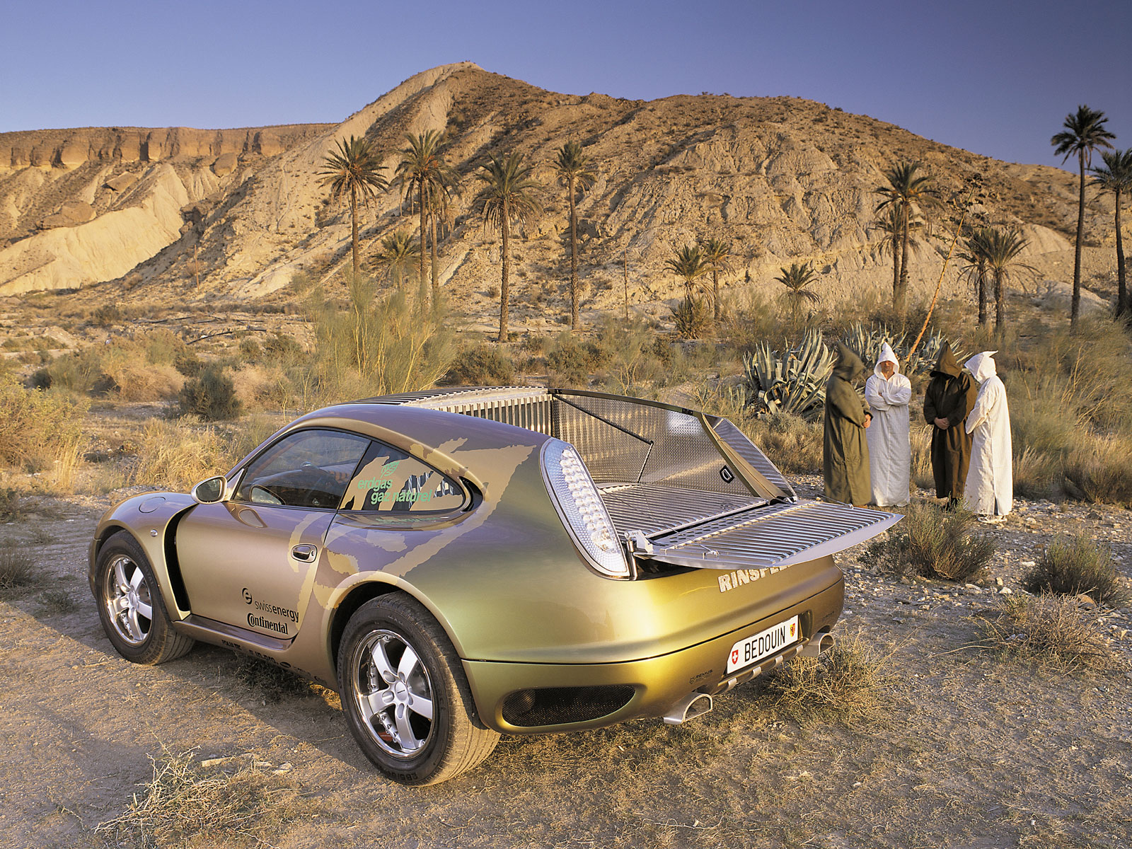 auto, vozidlo, Porsche, Porsche 911, sportovní auto, Konvertibilní, netcarshow, netcar, obrázky vozidel, photo auto, 2008, Rinspeed, beduín, superauto, pozemní vozidla, automobilového designu, automobil make, luxusní vůz, porsche 959