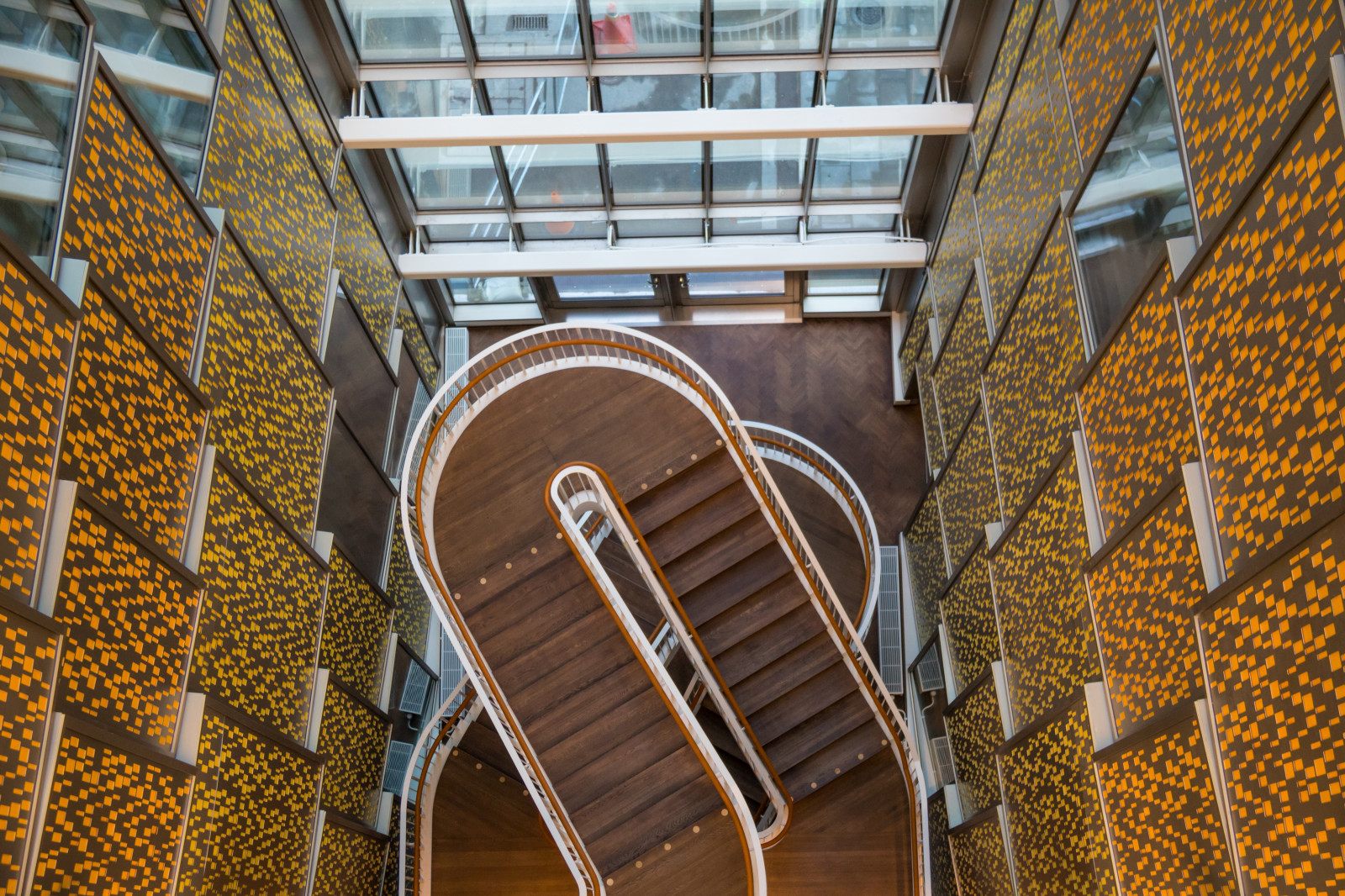 okno, architektura, stěna, dřevo, mrakodrap, Stockholm, schody, Vzhled interiéru, UMĚNÍ, design, Trappa, attackfoto, attackfoto7, scandiccontinental, fasáda, urban area