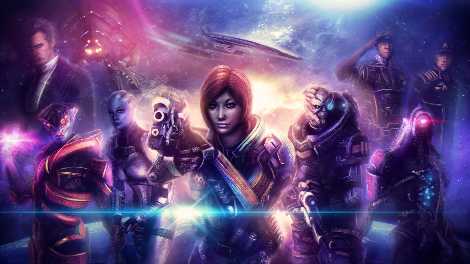 Commander Shepard, Μαζικό αποτέλεσμα, steven hackett, the illusive man