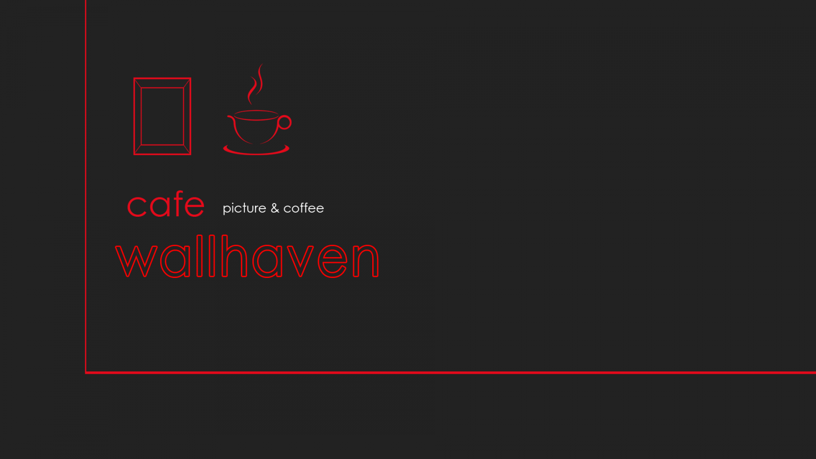 Wallpaper wallhaven, cafes, red, coffee, sign 1920x1080 RomanLima