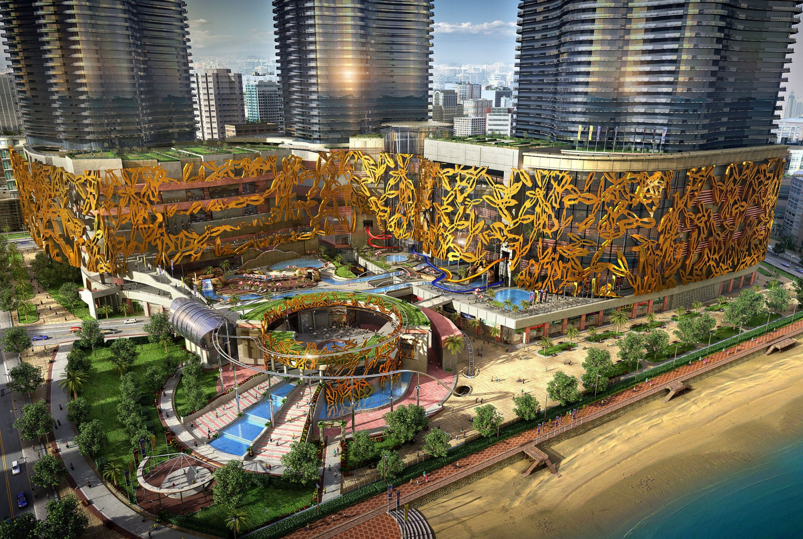 ศิลปะดิจิตอล, เมือง, cityscape, จอด, ตึกระฟ้า, มุมมองตานก, สนามกีฬา, มหานคร, โครงสร้าง, ตัวเมือง, พลาซ่า, สถานที่สำคัญ, เขตเมือง, ปริมณฑล, นิคมอุตสาหกรรมของมนุษย์, สถานที่เล่นกีฬา, การถ่ายภาพทางอากาศ, สวนสนุก, ห้างสรรพสินค้า