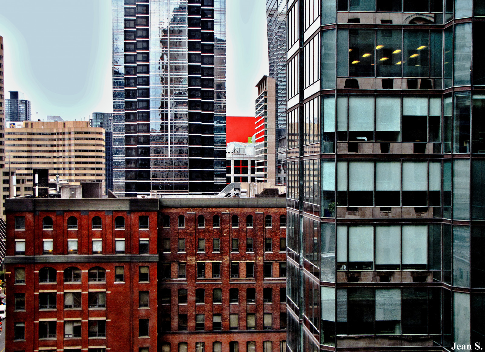 Fenster, Stadt, Stadtbild, die Architektur, Gebäude, rot, Himmel, Skyline, Wolkenkratzer, blau, Sommer-, Toronto, Metropole, Winkel, Innenstadt, Reflexionen, Gebäude, Fenster, Flickrunitedaward, Wohnung, Eigentumswohnung, Wahrzeichen, Tagsüber, Fassade, Stadtgebiet, Metropolregion, Gegend, Wohngebiet, Turmblock, Mischnutzung