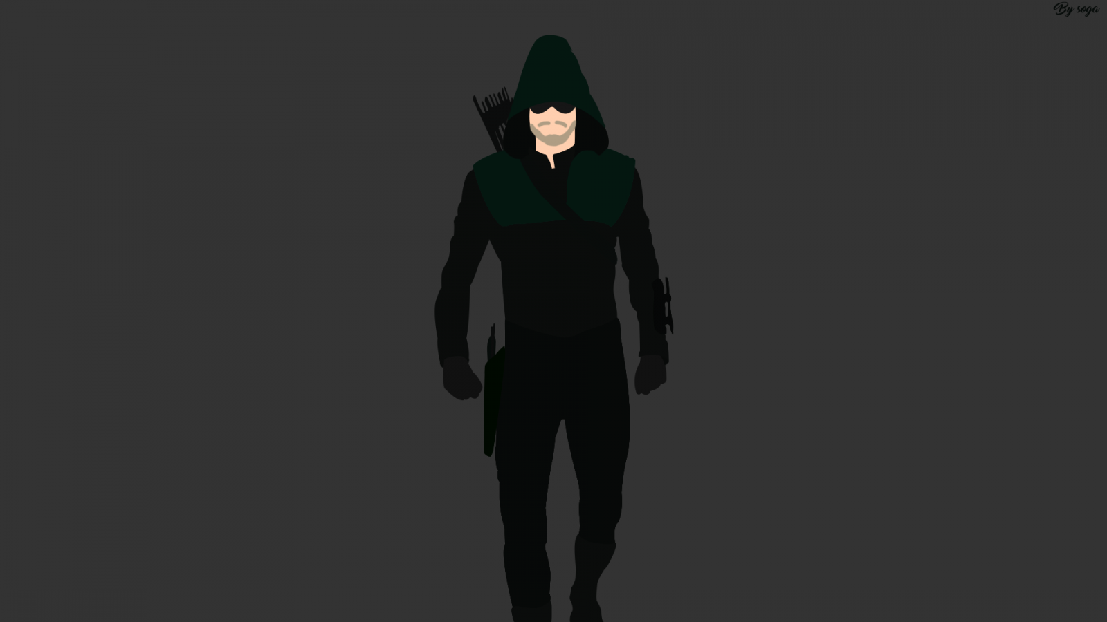 ilustrace, Zelený šíp, Arrow televizní seriál, Snímek obrazovky