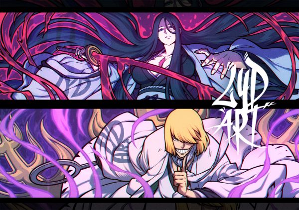 Bleach,Hirako Shinji,Unohana Retsu,bankai,MCLO,mclloyd lydart