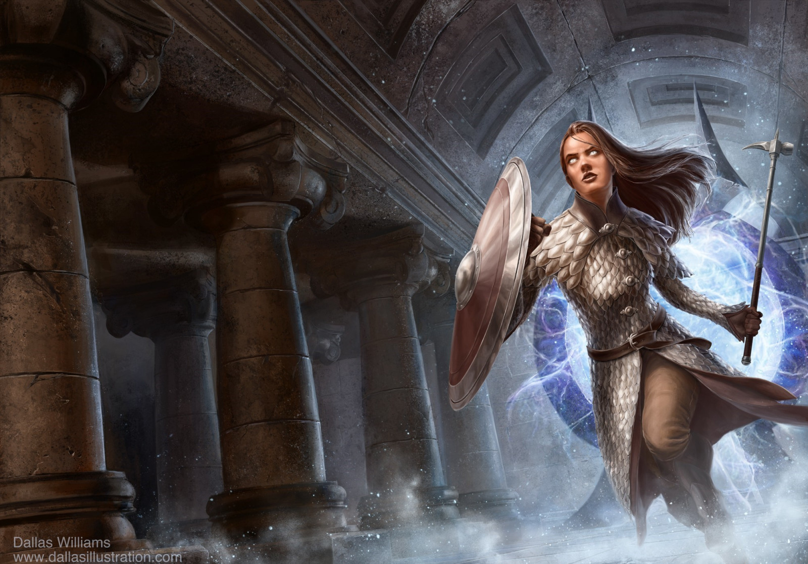 chrám, fantasy umění, anděl, umělecká díla, bojovník, mytologie, obraz, Snímek obrazovky, fiktivní postava