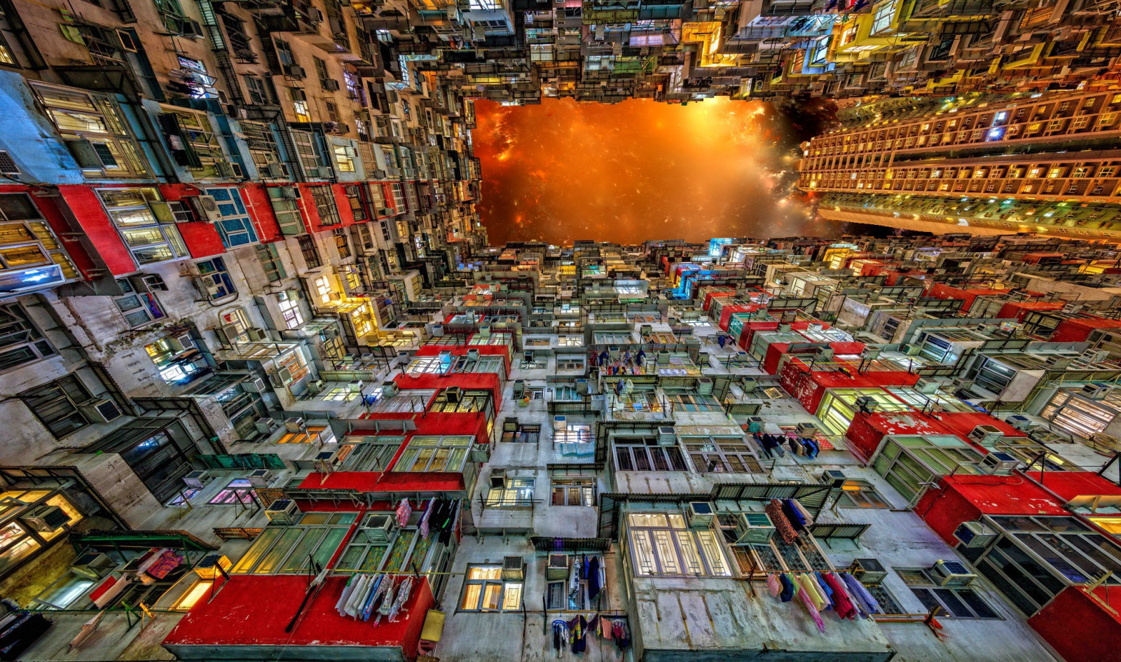 아파트, 공간, 건물, 별, 저녁, 사진 조작, 성운, 슈퍼마켓, 시장, 소매, 바자, 식료품 점, 서적 판매