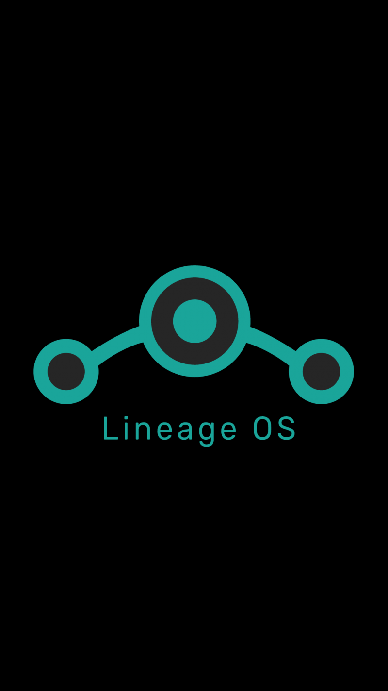 просто фон,минимализъм,текст,лого,кръг,Lineage OS