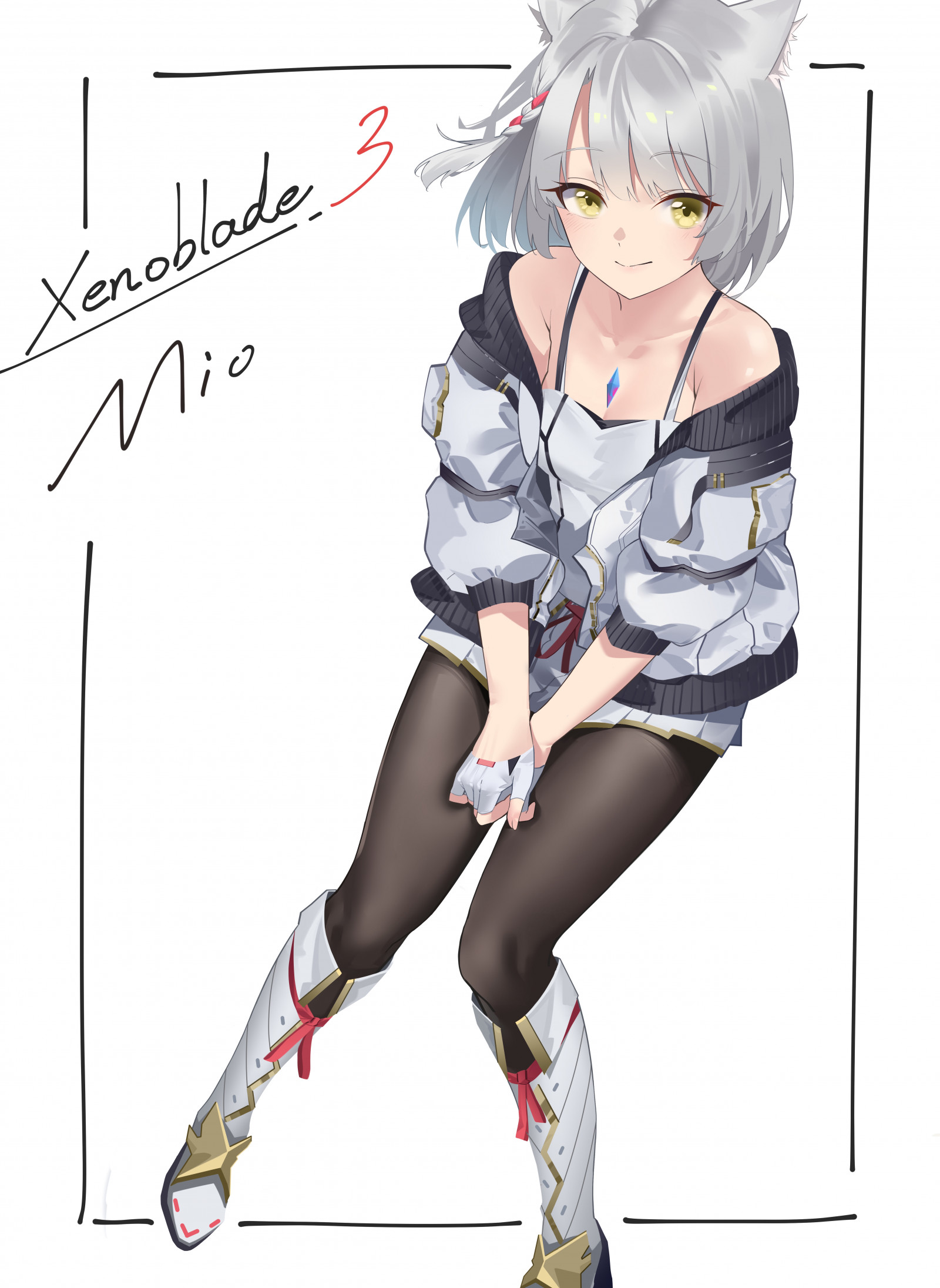Xenoblade Chronicles 3, Mio Xenoblade 3, kočka dívka, Ray artist