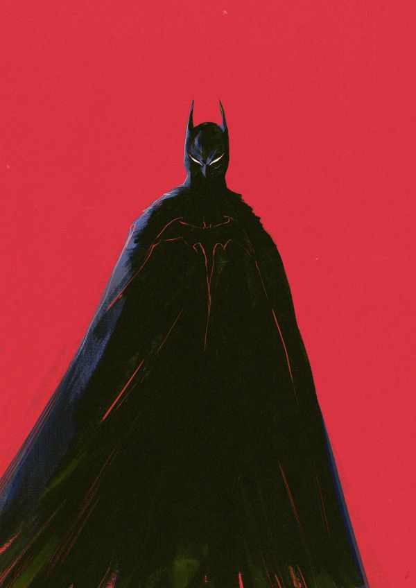 fantasy art,portrait display,digital art,artwork,Batman,superhero