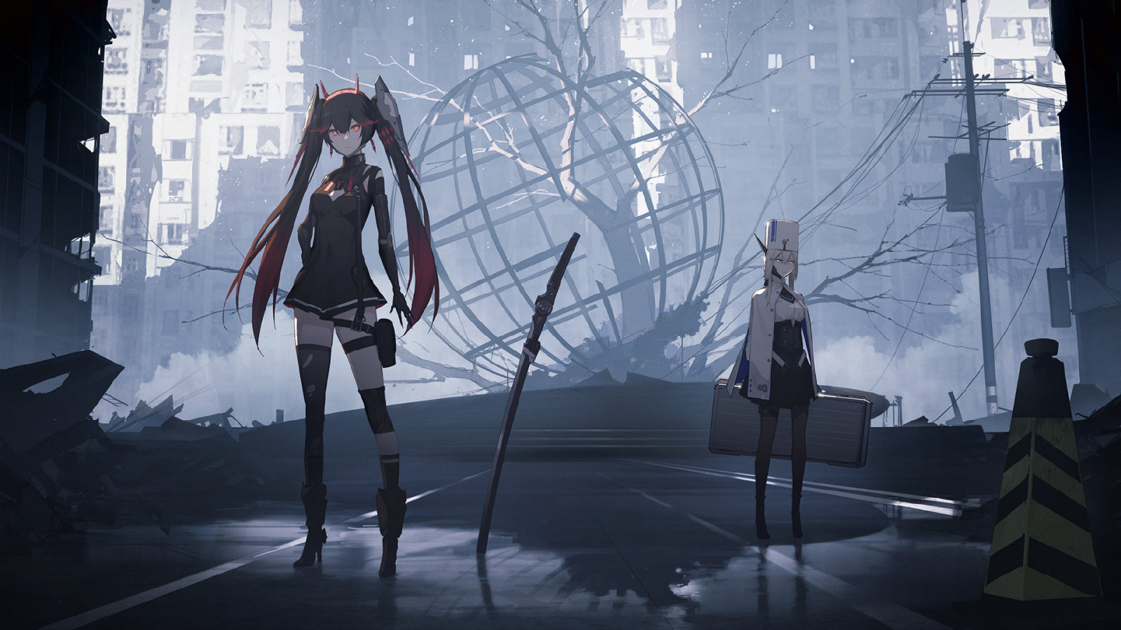 Wallpaper : kieed, anime girls, artwork 1920x1080 - oscarsc - 1789697