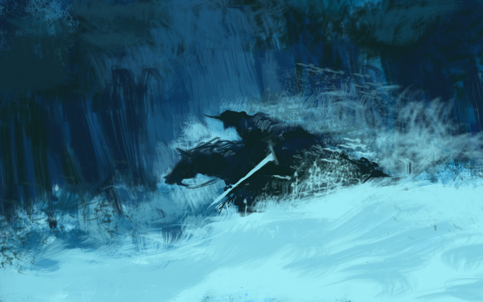 video games, ice, cave, Dota 2, video game characters, Terrain, wave, screenshot, computer wallpaper, geological phenomenon, ice cave