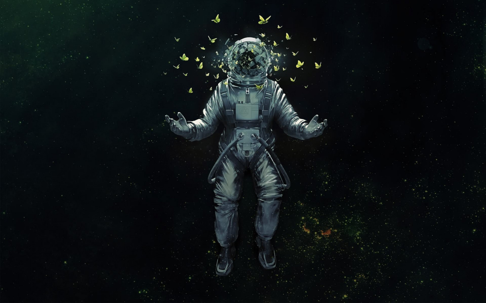 1920x1200 px, astronaut, butterflies, butterfly, fi, NASA, psychedelic, sci, space