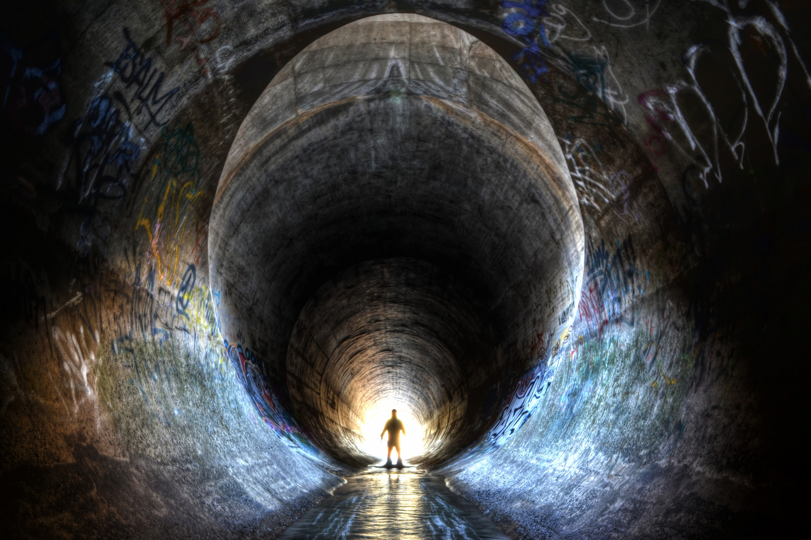 městský, bouřka, voda, beton, Nikon, pod, Melbourne, přízemní, vypustit, prozkoumat, graffitti, HDR, urbex, jazart, shilloulete