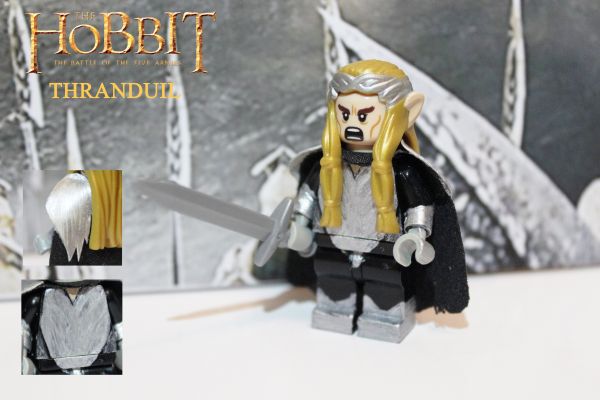 LEGO,elf,král,Pět,bitva,lotr