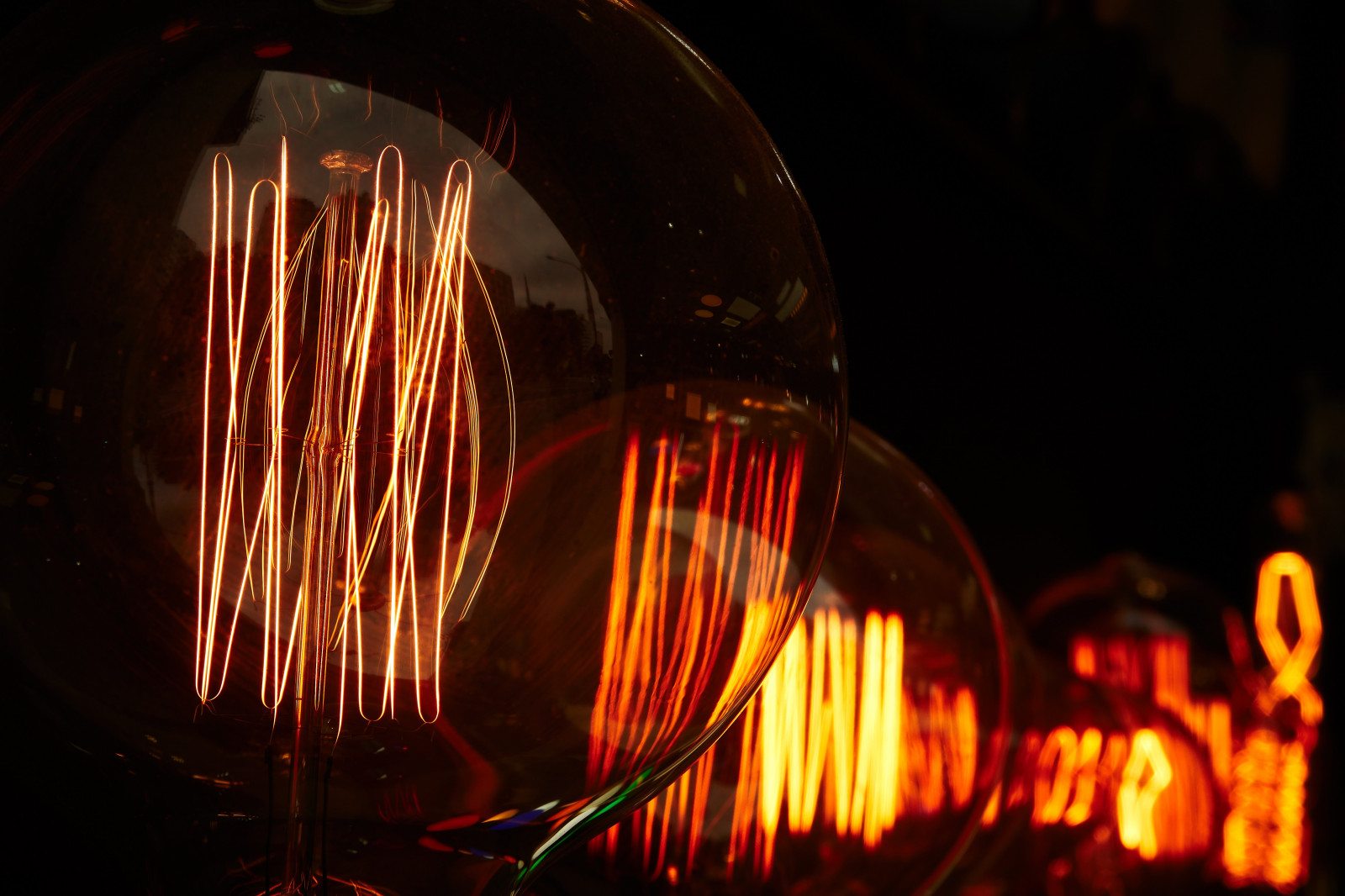 lámpara, ligero, electricidad