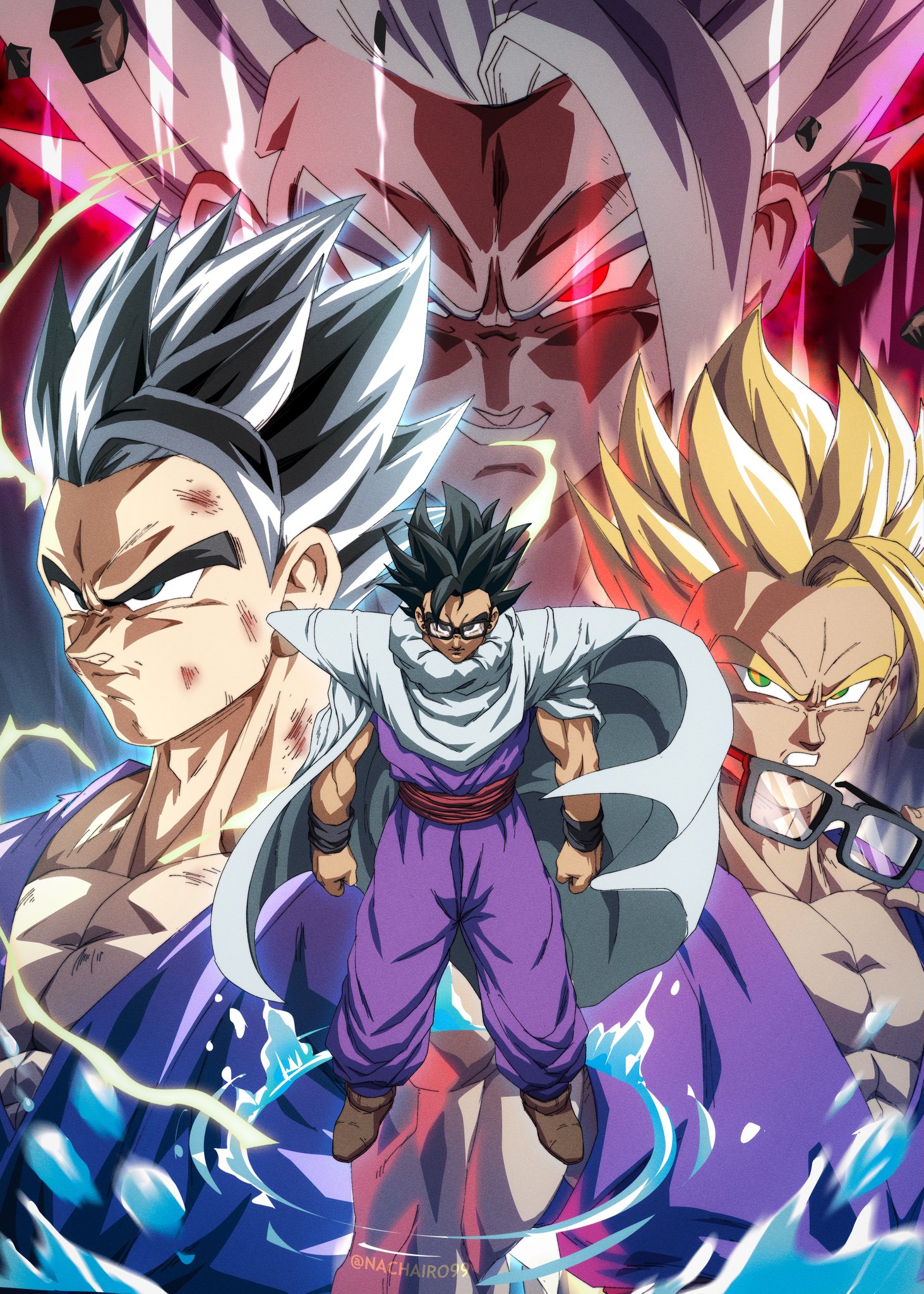 Wallpaper : Dragon Ball, Dragon Ball Super, Gohan Beast 1463x2048 ...