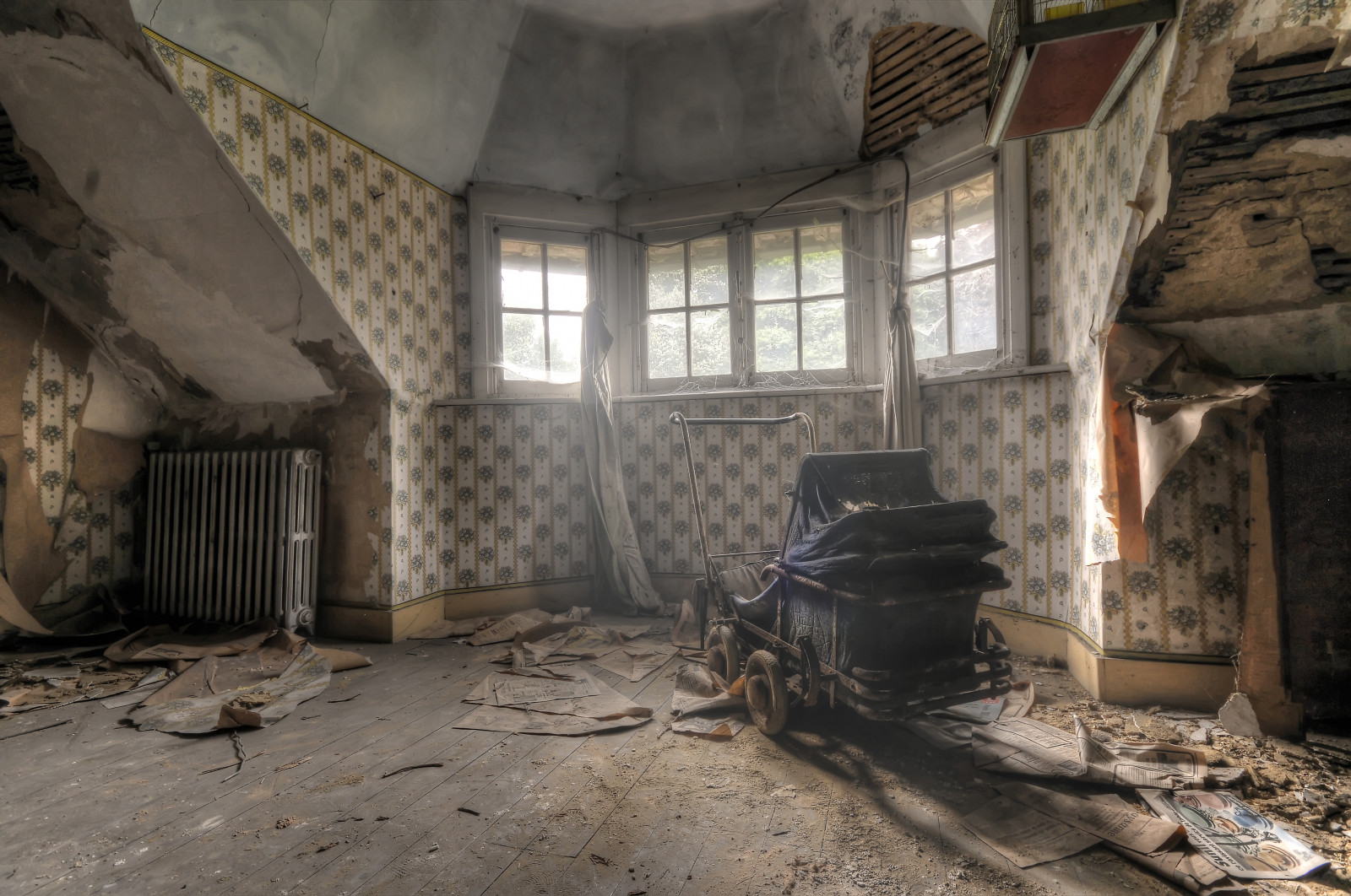 forladt, fuglebur, vindue, skræmmende, Nikon, Belgien, henfald, sigma, uhyggelige, hjemsøgt, uhyggelig, udforske, urbanexploration, villa, palæ, dslr, opdagelsesrejsende, maison, forladte, barnevogn, trøstesløshed, ue, Urbex, D300, hauting