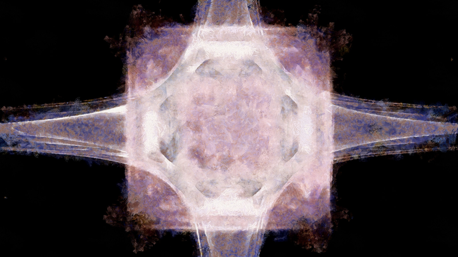 fractal, paint splash, Traditional Artwork