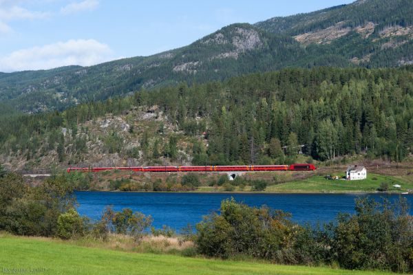 landscape, hill, lake, water, nature, bay