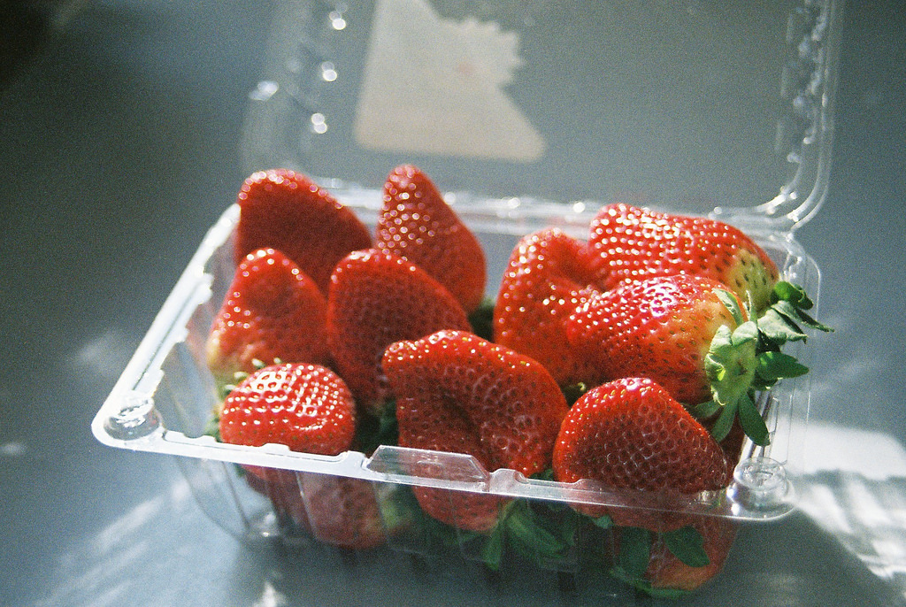 luce del sole, Minolta, fragole, Gmo, Sooc