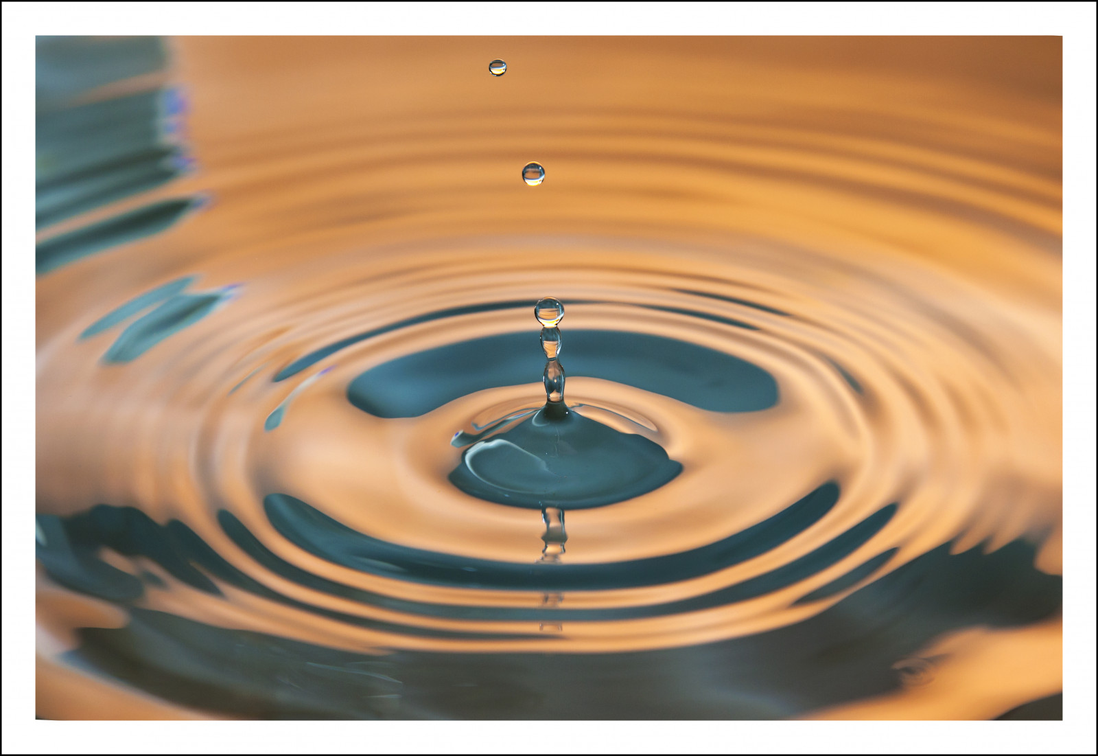 ilustrace, voda, spirála, sklenka, Kánon, oranžový, kruh, mokrý, Blikat, pokles, kaluž, osvětlení, kapky, barvy, canonef24105mm, moderní umění, kapky