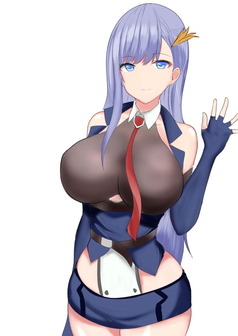 anime,anime tytöt,Azur Lane,Ticonderoga Azur Lane,pitkät hiukset,sininen hiukset