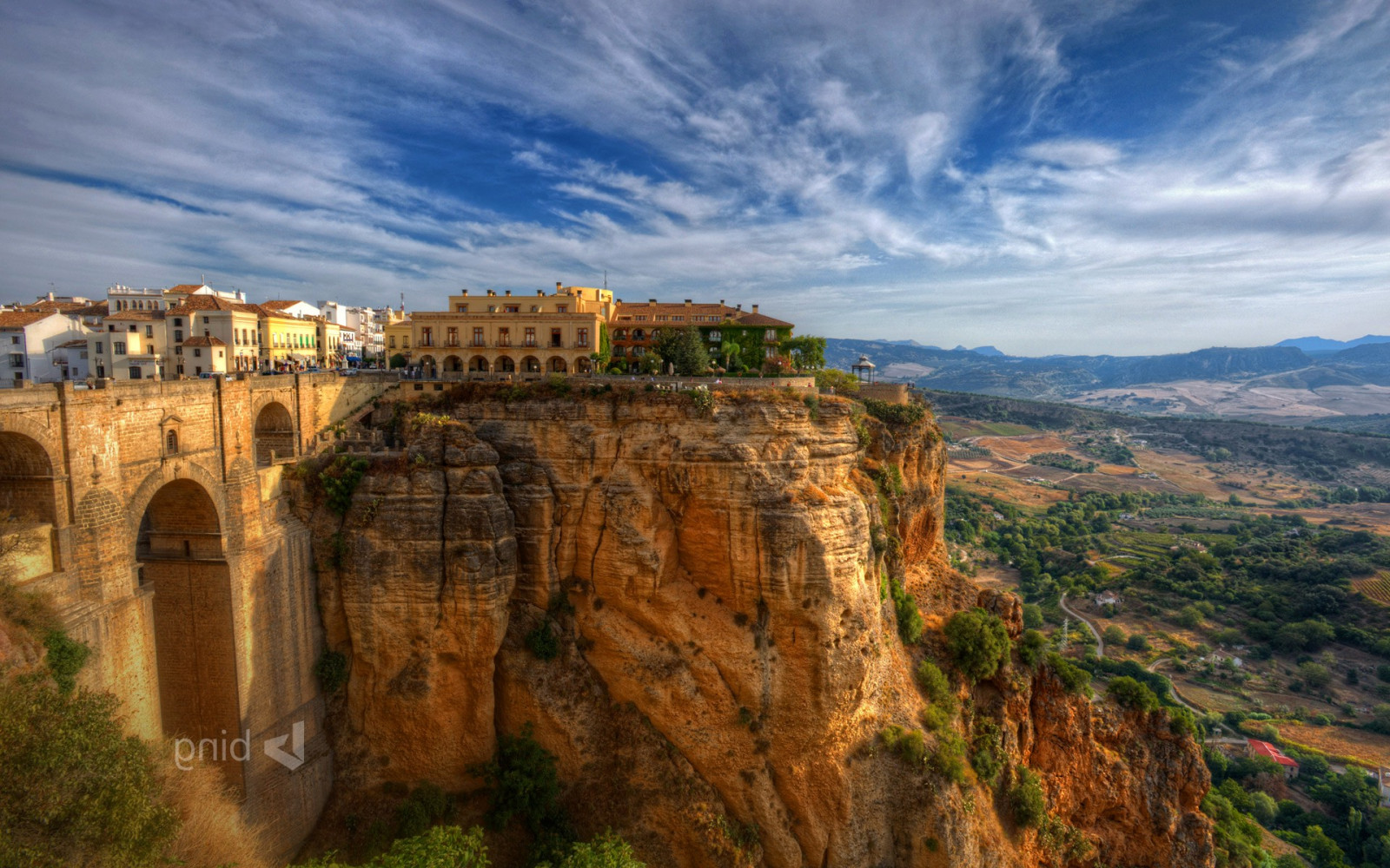 Wallpaper Landscape City Sky Tourism Village Castle Cliff 