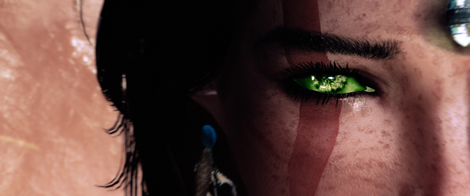 Příroda, černé vlasy, pusa, nos, Duhovka, dívka, oko, nehet, člověk, fantazie, ret, elf, videohry, Skyrim, obočí, Lidské tělo, orgán, zblízka, makro fotografie, řasa, screenshoty, modding, pcgaming, tetrodoxin, staré svitky, snapdragonenb