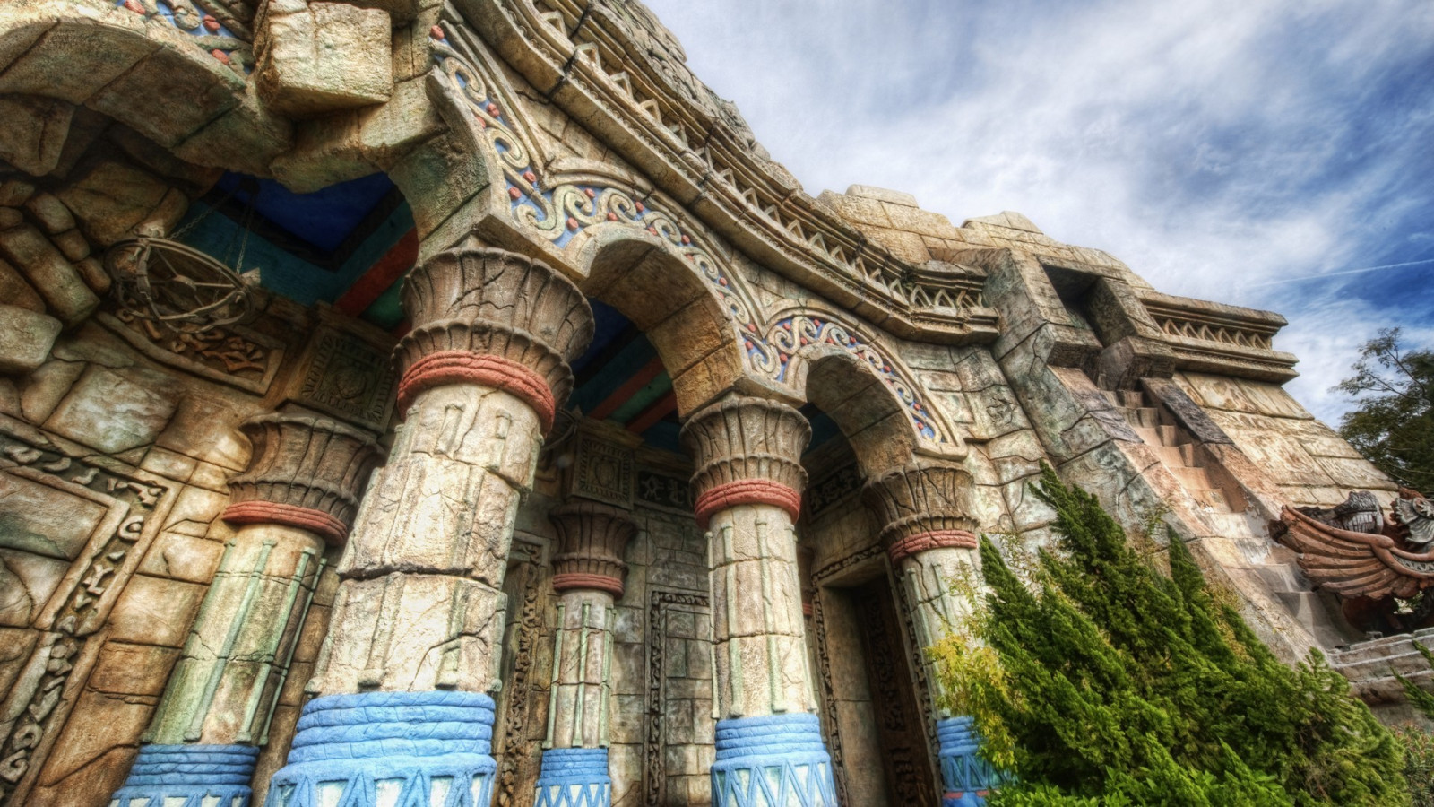 tinning, arkitektur, bygning, Turisme, HDR, katedral, kloster, ruiner, landemerke, 1920x1080 px, gammel historie, historiske stedet, arkeologisk funnsted, gudshus