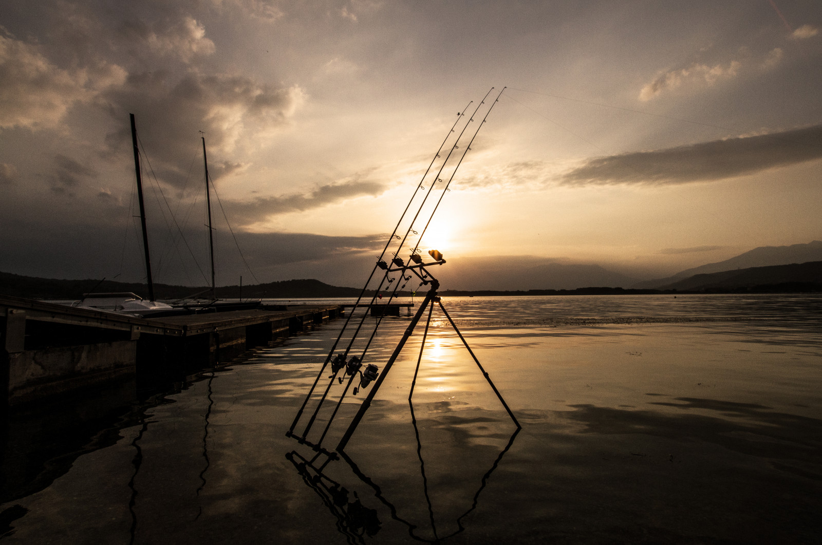 tramonto, Sole, lago, acqua, barche, Lago, sera, paesaggi, Tramonto, barche, piemonte, antonio, suola, Acqua, biella, pesca, paesaggi, Sera, canne, passerella, Approdo, Viverone, Silente, mat56, Romei