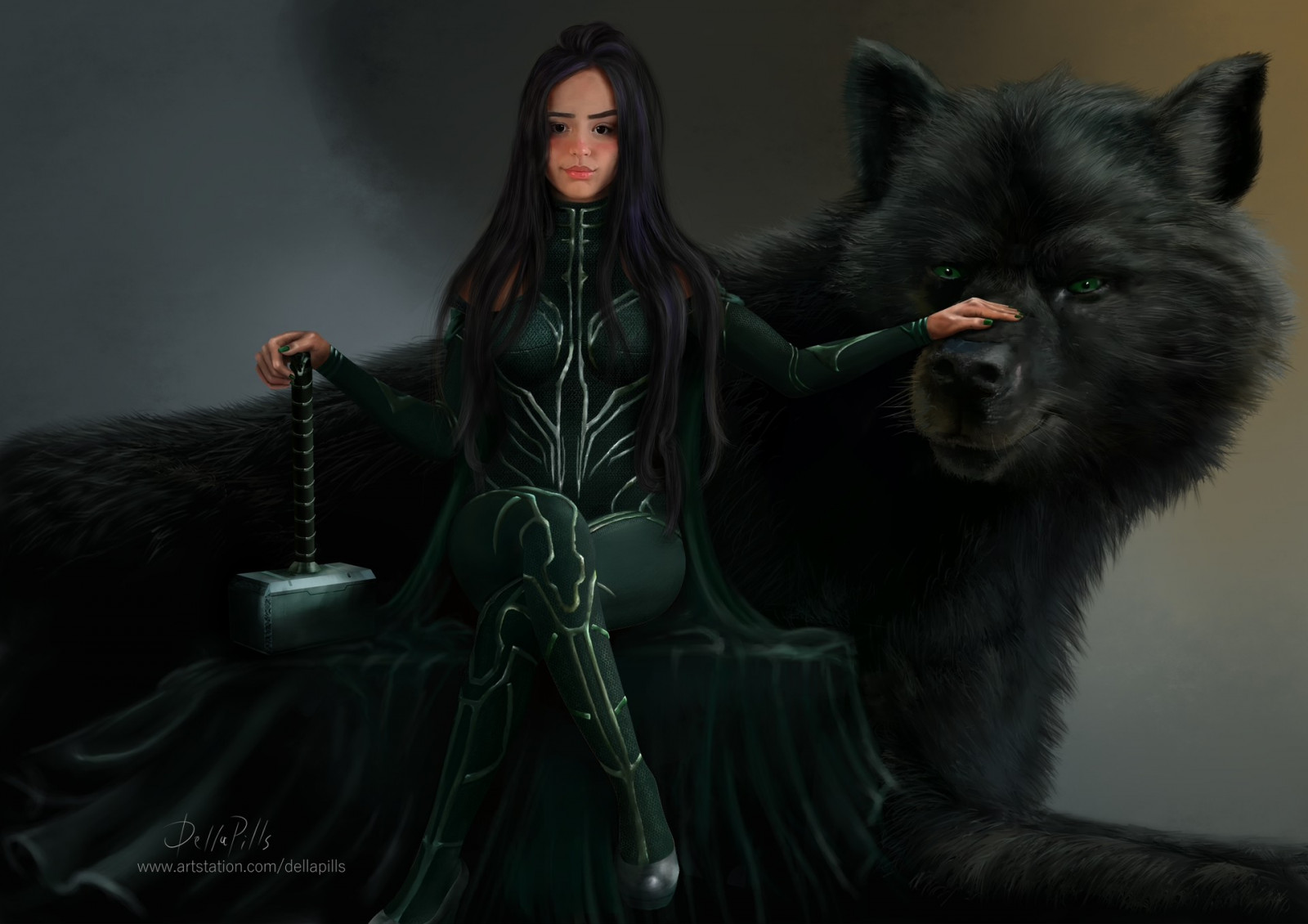 hela, Fenrir, DellaPills, Julio Cesar
