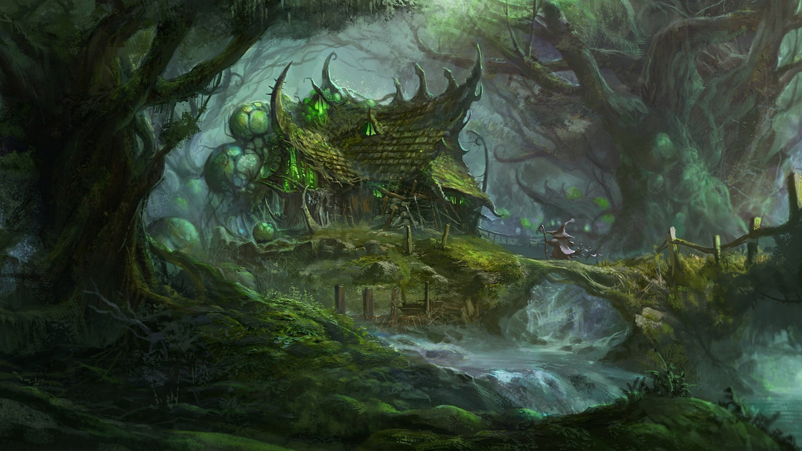 1920x1080 px, Fantasy art, Magia