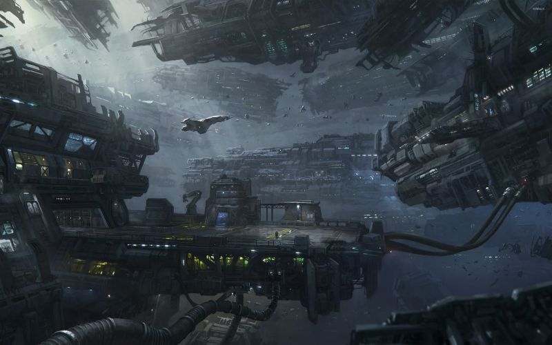 vojak, star Citizen, vesmírna loď, fan art, vesmír, tma vojak, star Citizen, vesmírna loď, fan art, vesmír, tma