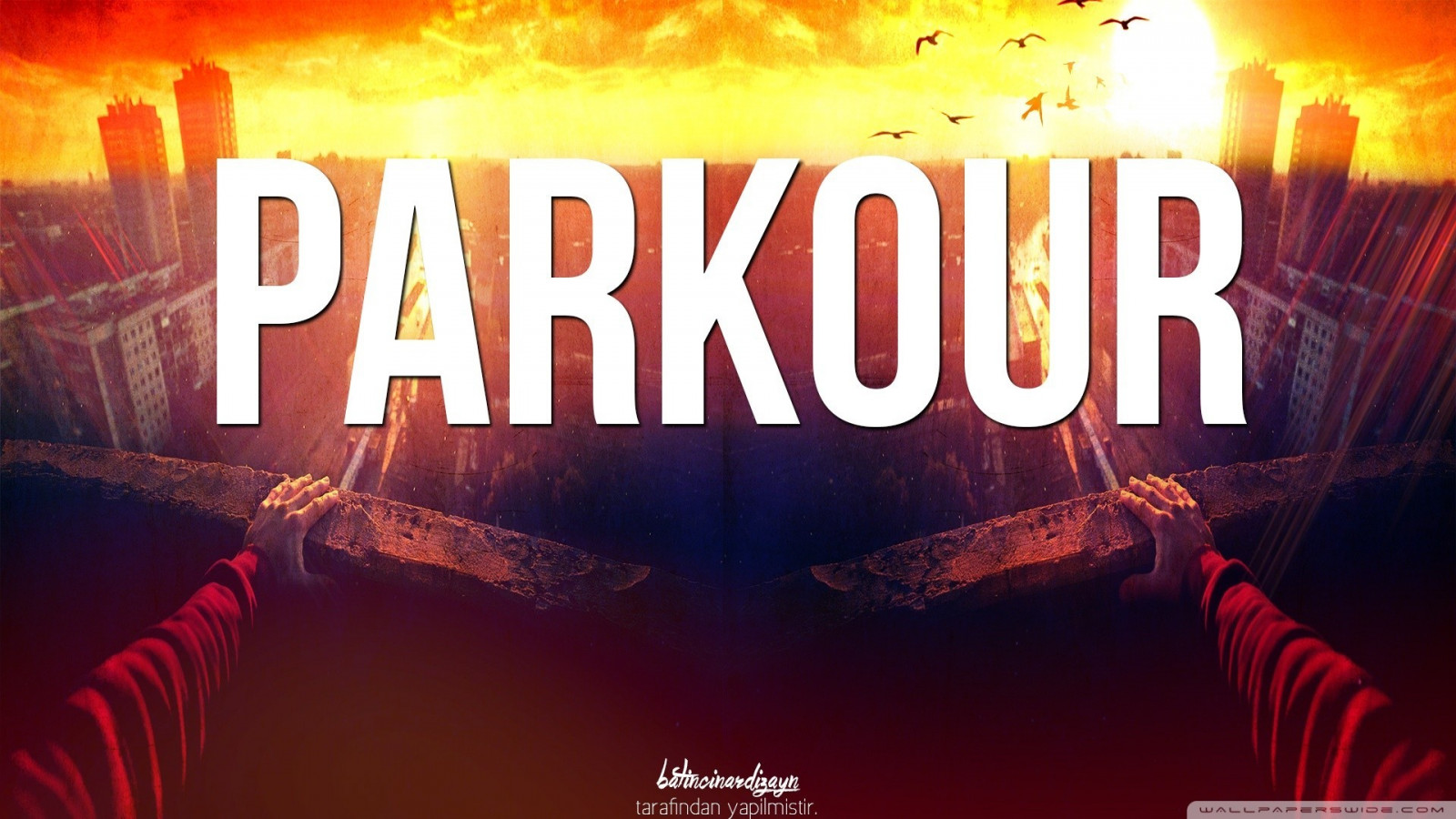 parkour, fáze, Snímek obrazovky, font, kryt alba