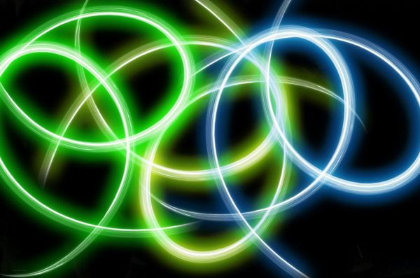 circles,lines,glowing