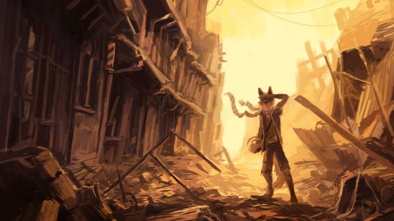 srstnatý, Anthro, mytologie, Snímek obrazovky, pc hry, voják