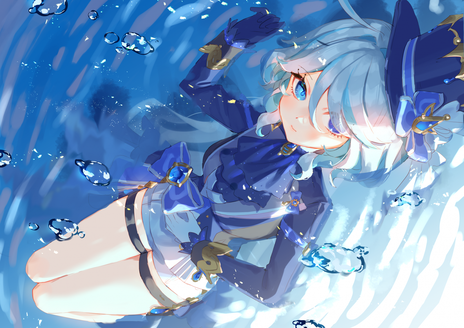 Genshin Impact, Furina Genshin Impact, anime, anime girls