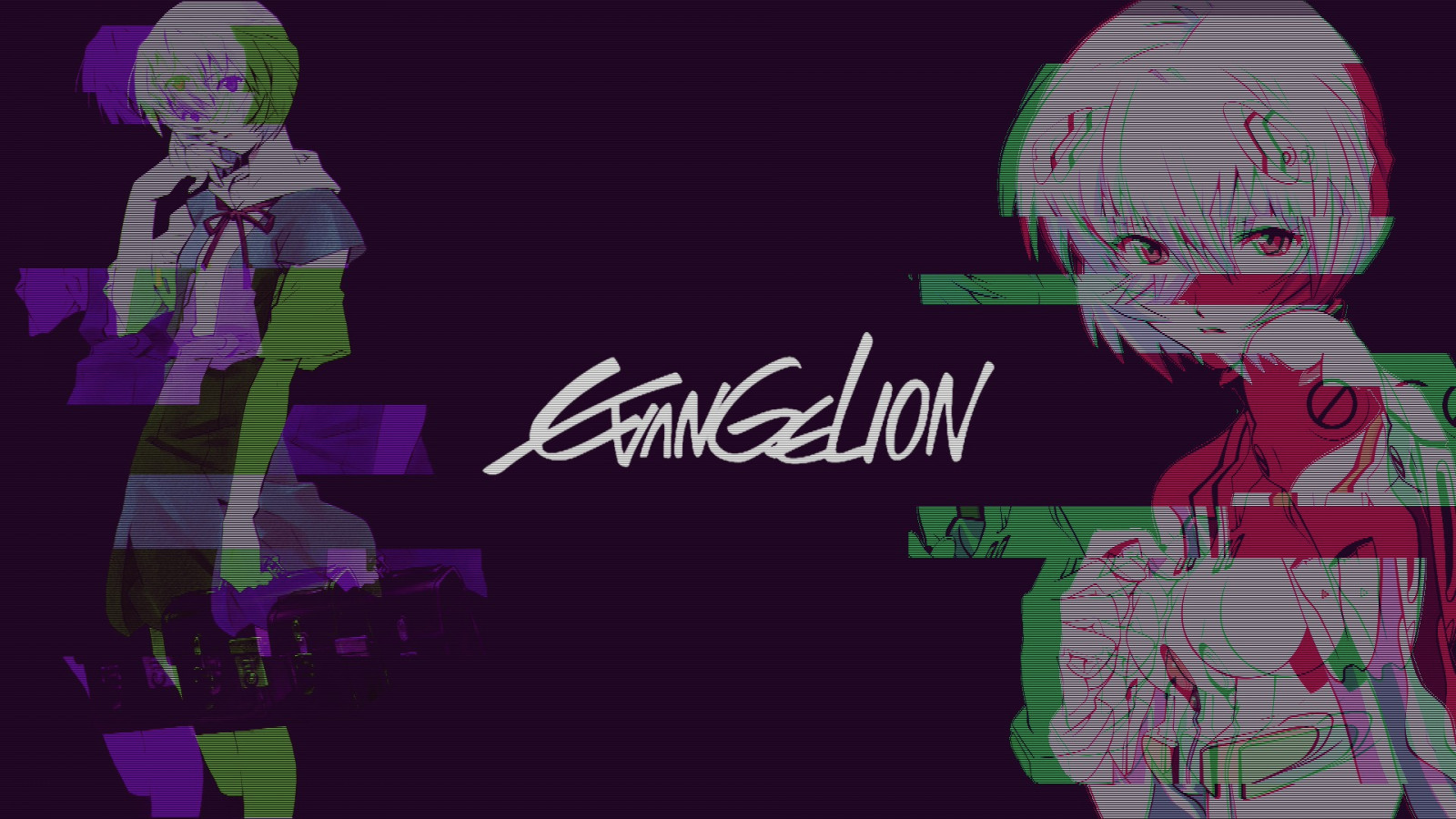 ilustrace, anime, Neon Genesis Evangelion, Ayanami Rei, text, kreslená pohádka, grafický design, vzor, plakát, značka, UMĚNÍ, design, Snímek obrazovky, font, kryt alba
