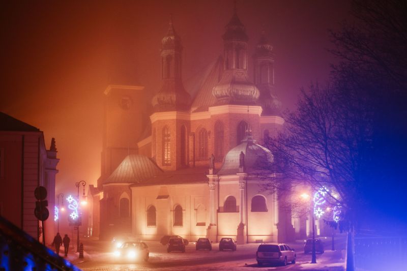 architektura, nebe, mezník, noc, metropole, kostel architektura, nebe, mezník, noc, metropole, kostel