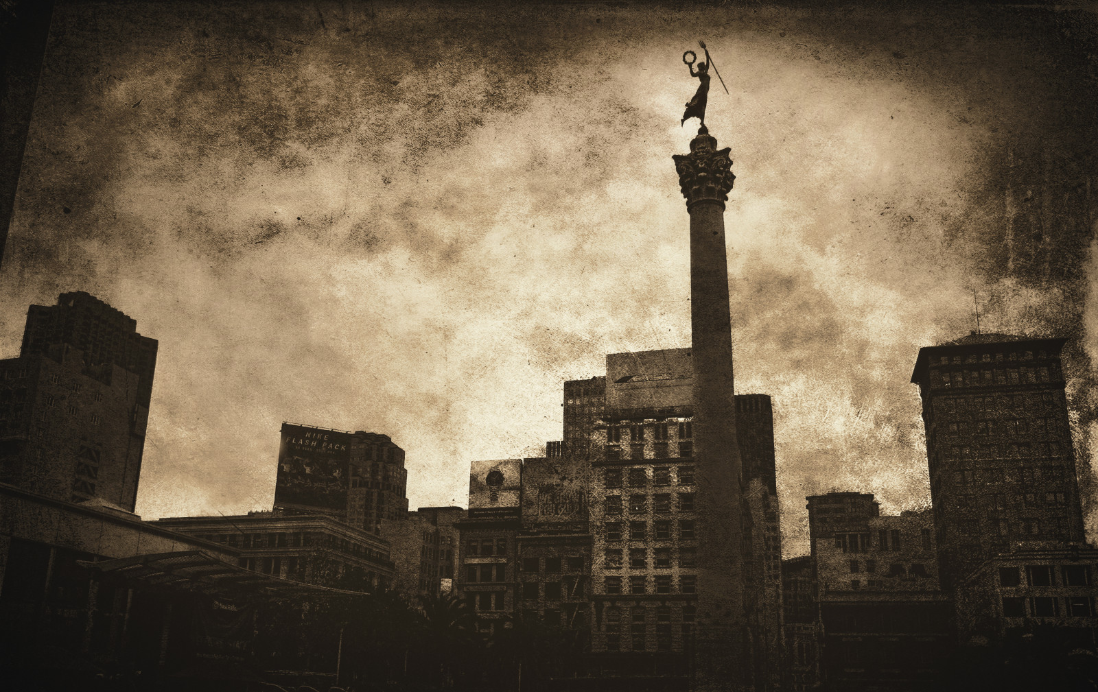 Photoshop, ขาวดำ, เมือง, อาคาร, ท้องฟ้า, เส้นขอบฟ้า, ตึกระฟ้า, หอคอย, ประวัติศาสตร์, Canon, พื้นผิว, บรรยากาศ, อนุสาวรีย์, มหานคร, เมฆ, เจ้าอารมณ์, ความมืด, สถานที่สำคัญ, พื้นผิว, texturedlayers, jackaloha2, photoshopcs5, ซานฟรานซิสโก, texturedlayer, ดำและขาว, ถ่ายภาพขาวดำ, ปรากฏการณ์ทางอุตุนิยมวิทยา, unionsquare, urbanlegends, stock photography