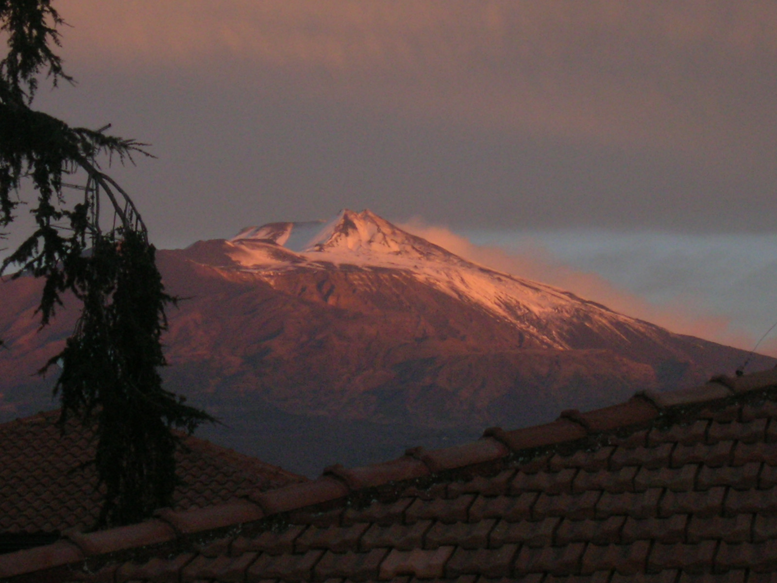 Itálie, sníh, sopka, láva, Italia, Tomáš, neve, Sicílie, Etna, výbuch, Sicilia, Vulcano, Reichart, bellitalia
