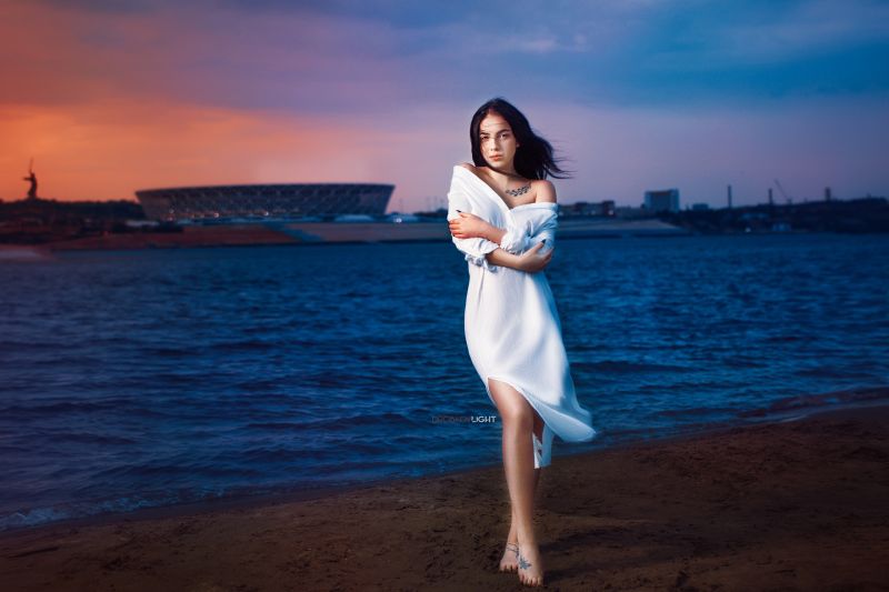 women, women outdoors, Alexander Drobkov, water women, women outdoors, Alexander Drobkov, water