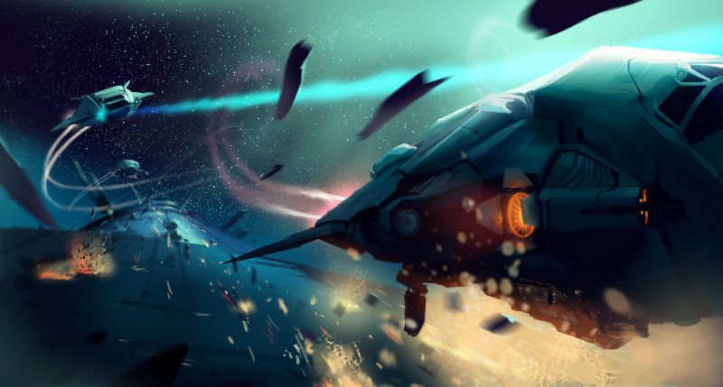 ilustrace, digitální umění, prostor, vozidlo, kosmická loď, letectví ilustrace, digitální umění, prostor, vozidlo, kosmická loď, letectví