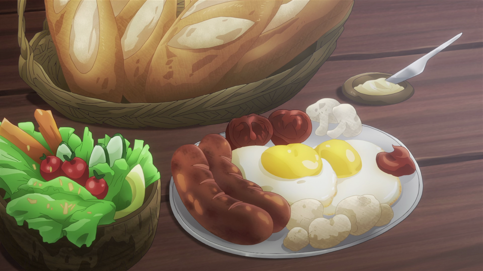 Wallpaper anime, food, breakfast 1920x1080 Owl279 2263898 HD Wallpapers WallHere