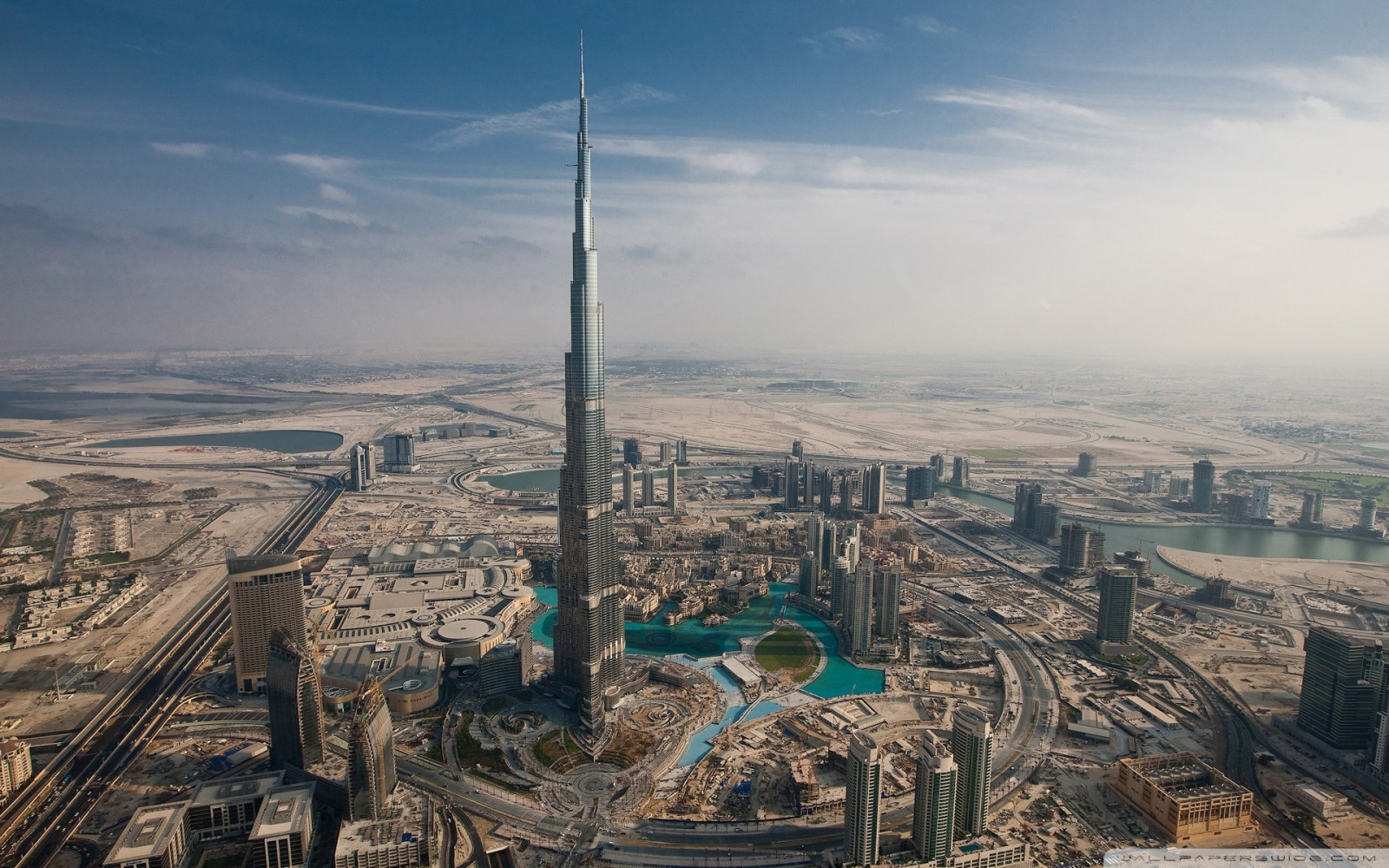 by, bybilledet, arkitektur, by-, fotografering, skyline, skyskraber, tårn, by, Dubai, Burj Khalifa, struktur, Spir, milepæl, byområde, menneskelig bosættelse, luftfotografering